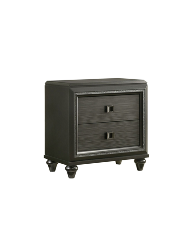 Picket House Furnishings Faris 2-drawer Nightstand In Gray