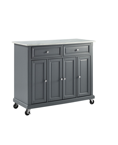 Crosley Avery Kitchen Island In Gray