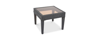 Noble House Holtan Square Accent Table In Grey