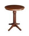 INTERNATIONAL CONCEPTS 30" ROUND TOP PEDESTAL TABLE
