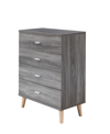 FURNITURE OF AMERICA MASSENBURG MODERN 4-DRAWER CHEST