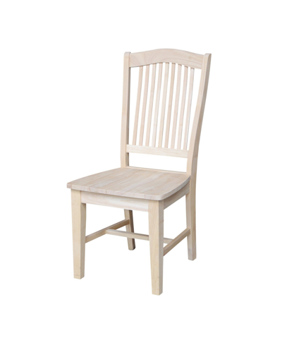 International Concepts Stafford Chairs, Set Of 2 In Cream