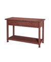 ALATERRE FURNITURE COUNTRY COTTAGE MEDIA/CONSOLE TABLE