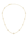 ADRIANA ORSINI WOMEN'S ELEVATE 18K-GOLD-PLATED CUBIC ZIRCONIA CLASSIC CHAIN NECKLACE