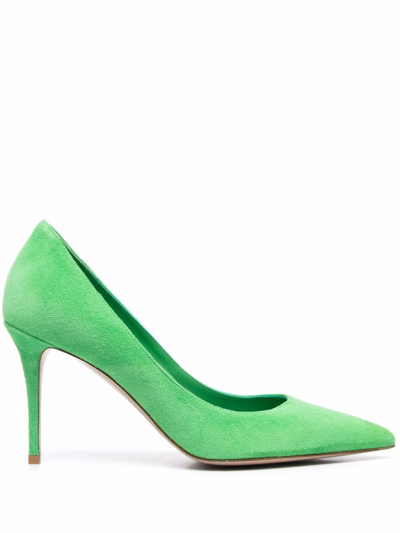 Le Silla Eva Suede Pump In Green
