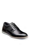 Nunn Bush Circuit Pt Ox Mens Leather Lightweight Oxfords In Black Multi