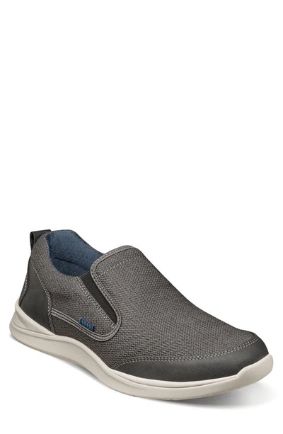 Nunn Bush Conway 2.0 Knit Slip-on Sneaker In Cement