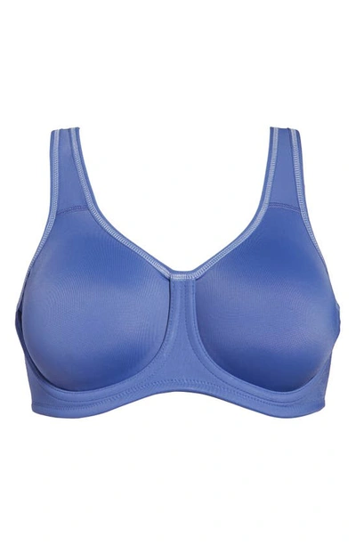 Wacoal Simone Seamless Underwire Sports Bra In Marlin/ Thistle Down