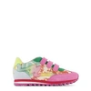 THE MARC JACOBS THE MARC JACOBS PINK RETRO LOGO TRAINERS,W19111
