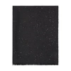 Brunello Cucinelli Sequin-embellished Cashmere-silk Blend Scarf In Black