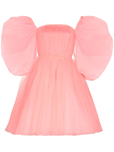 Anouki Ballerina Tulle Corset Dress In Pink