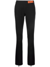 Heron Preston Gabardine Stretch Viscose Blend Pants In Black