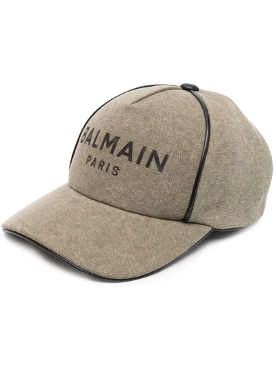 Balmain Beige Other Materials Hat