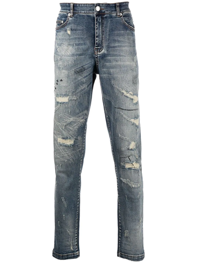 God's Masterful Children Cassidy Skinny Jeans In Blue
