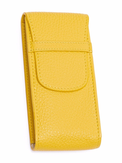 Rapport Portobello Single Watch Pouch In Yellow