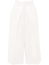 JW ANDERSON WIDE-LEG CROPPED TROUSERS