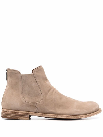 Officine Creative Lexikon Ankle Boots In Neutrals