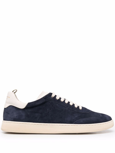 Officine Creative Kombo Two-tone Sneakers In Blue