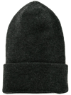 PRINGLE OF SCOTLAND DOUBLE LAYER RIBBED BEANIE