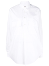 PLAN C CHEST-POCKET COTTON SHIRT