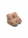 Donsje Koala-face Ankle Boots In Brown