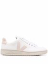 VEJA V-12 LOW-TOP LEATHER SNEAKERS