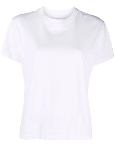 Studio Nicholson Short-sleeve Cotton T-shirt In Optic White