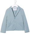 Dondup Single-breasted Tailored Blazer In Blue