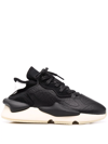 Y-3 KAIWA LOW-TOP LEATHER SNEAKERS