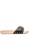 ISABEL MARANT JASO SLIP-ON SANDALS