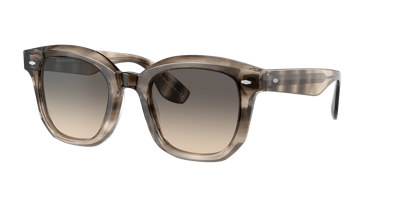 Oliver Peoples Ov5472su Taupe Smoke Sunglasses In Shale Gradient