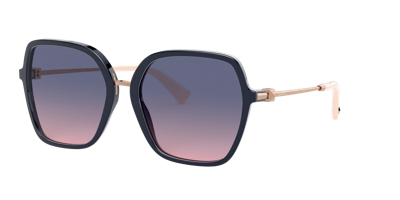 Valentino Va4077 Blue Female Sunglasses