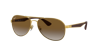 Ray Ban Ray In Polarized Brown Gradient