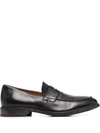 MOMA PENNY-SLOT LEATHER LOAFERS