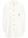 DOUBLET EMBROIDERED COTTON SHIRT
