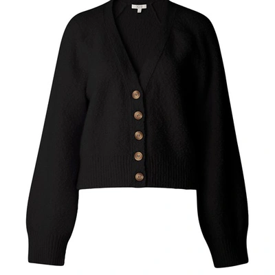 House Of Dagmar Black Megan Cardigan