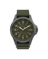 Timex Expedition North Field Post Solar Green 41mm Watch In Green