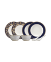 Wedgwood Renaissance Gold Four Piece Place Setting, Set Of 2 In Multi