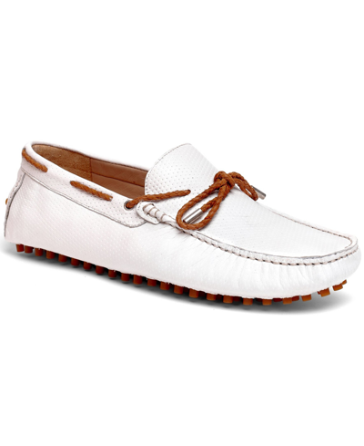 Carlos By Carlos Santana Mesa Slip-on Driver In White