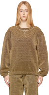 Oseree Gold Lumière Sweatshirt In Sand