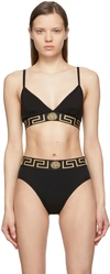 Versace Underwear Top In Black