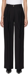 Loulou Studio Sbiru Cool Wool Trousers In Blue