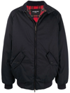 Balenciaga Harrington Bomber Jacket In Blue