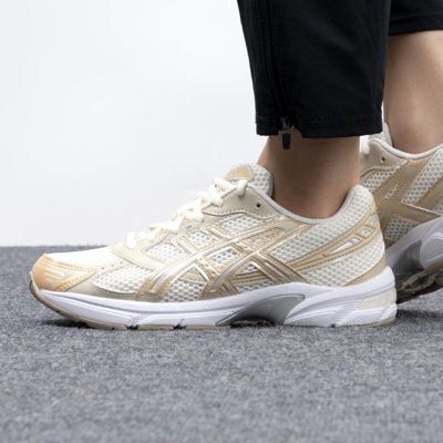 Asics Gel-1130低帮女鞋耐磨轻便减震运动休闲鞋 In Cream,champagne