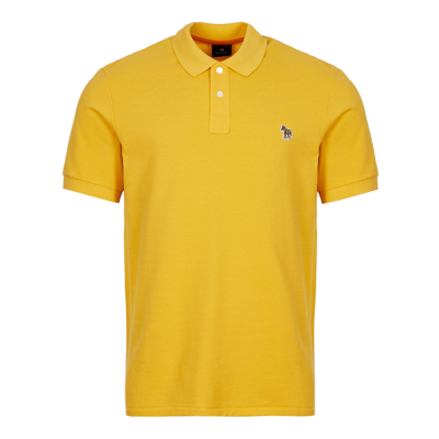 Paul Smith Polo Shirt In Yellow