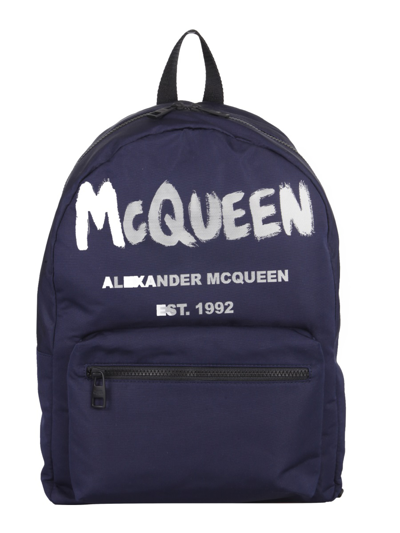 Mcq By Alexander Mcqueen Metropolitan Backpack In Blue