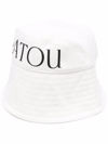 PATOU BUCKET HAT WITH A LOGO