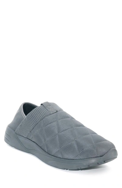 Polar Armor Men's Quilted Slip On Sneakers In Grey