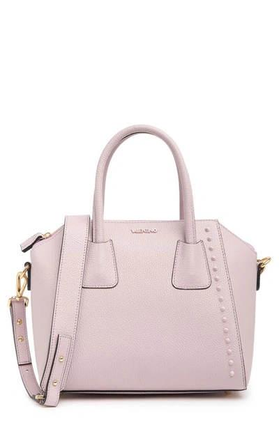 Valentino By Mario Valentino Minimi Leather Tote Bag In Lavender