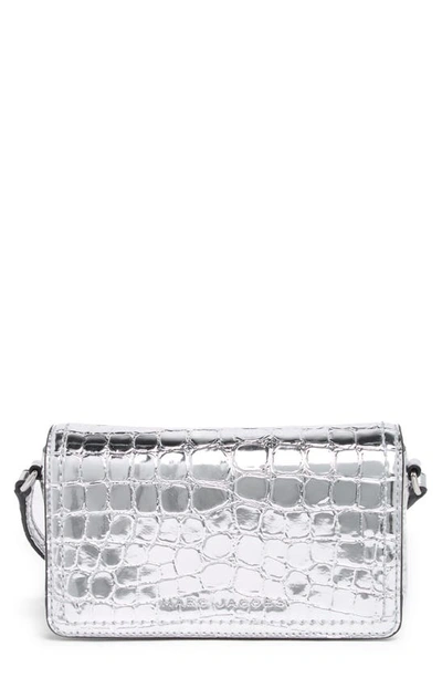 Marc jacobs silver crossbody bag sale